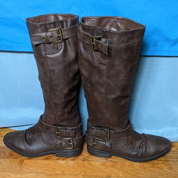 Rampage size 6 brown tall boots - Picture 2 of 6